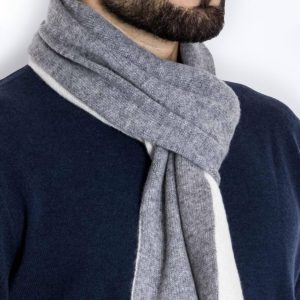 écharpe en cachemire homme
