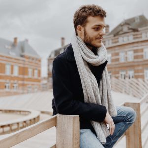 echarpe homme luxe