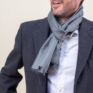 foulard en soie homme