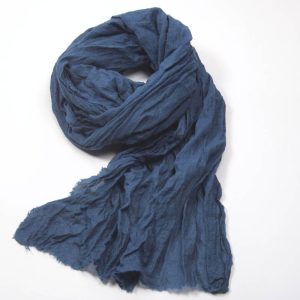 Foulard laine en teinture naturelle