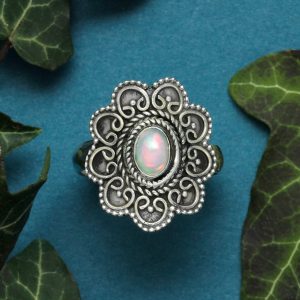 Opale bague