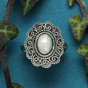 Opale bague